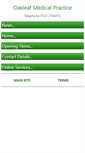 Mobile Screenshot of oakleafmedicalpractice.com